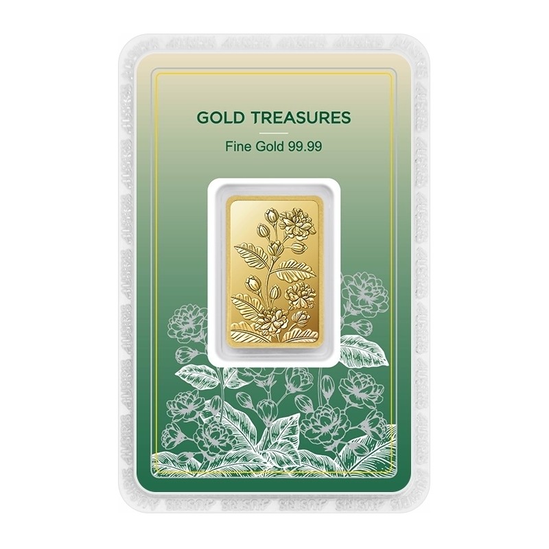 Gold 99.99 2Baht (30.488g.) Jasmine (ดอกมะลิ)