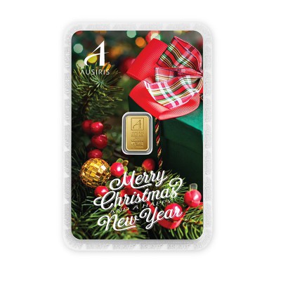 ทองคำแท่ง 0.125 บาท Merry Christmas & Happy New Year