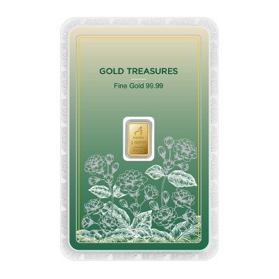 Gold 99.99 1gram Jasmine (ดอกมะลิ)
