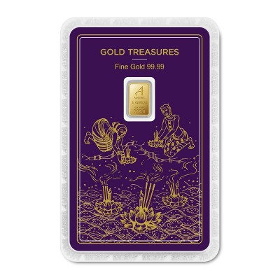 Gold 99.99 1gram Loy Krathong (ลอยกระทง)