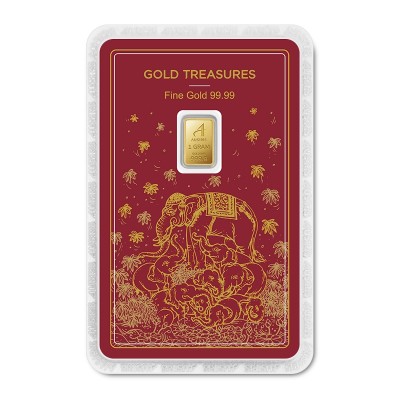 Gold 99.99  1gram Elephant (ช้างไทย)